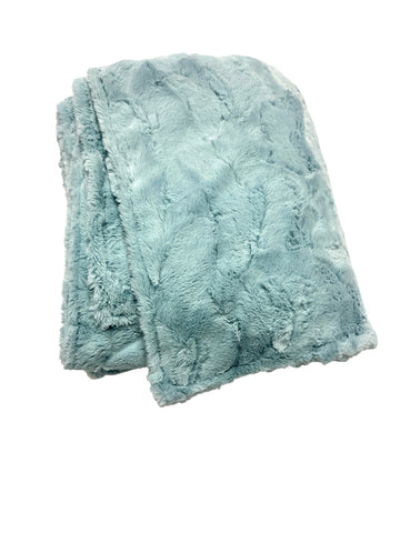 Raindrop • Adult Sized Minky Blanket