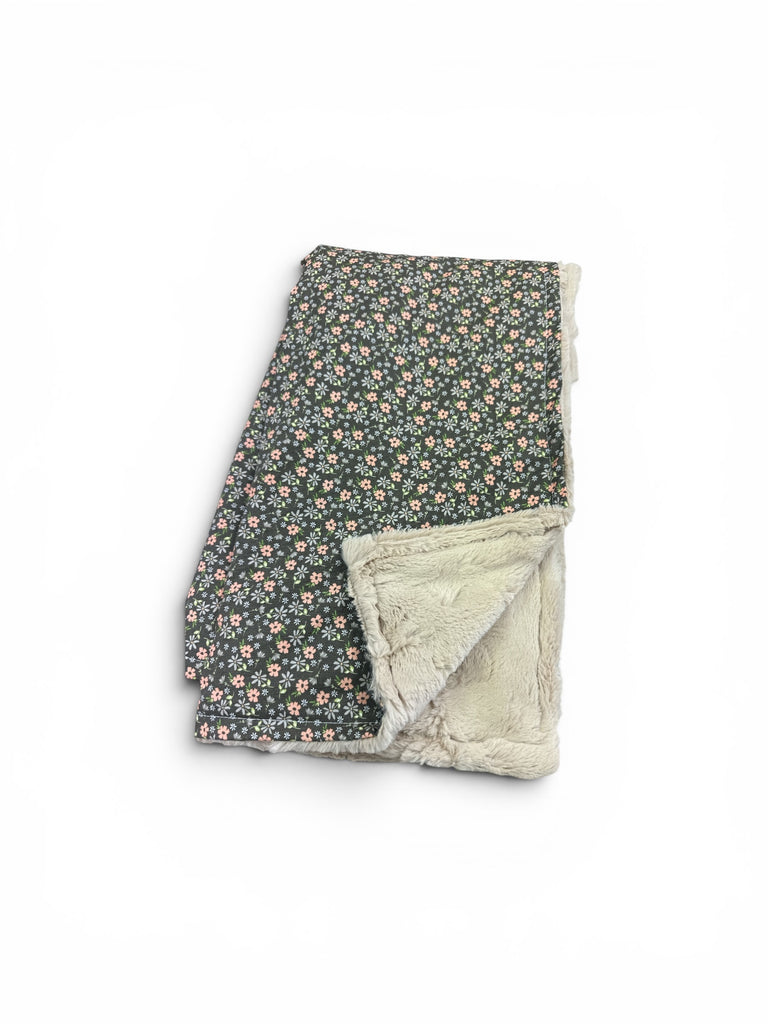 Emma Blossom • Baby Sized Minky Blanket