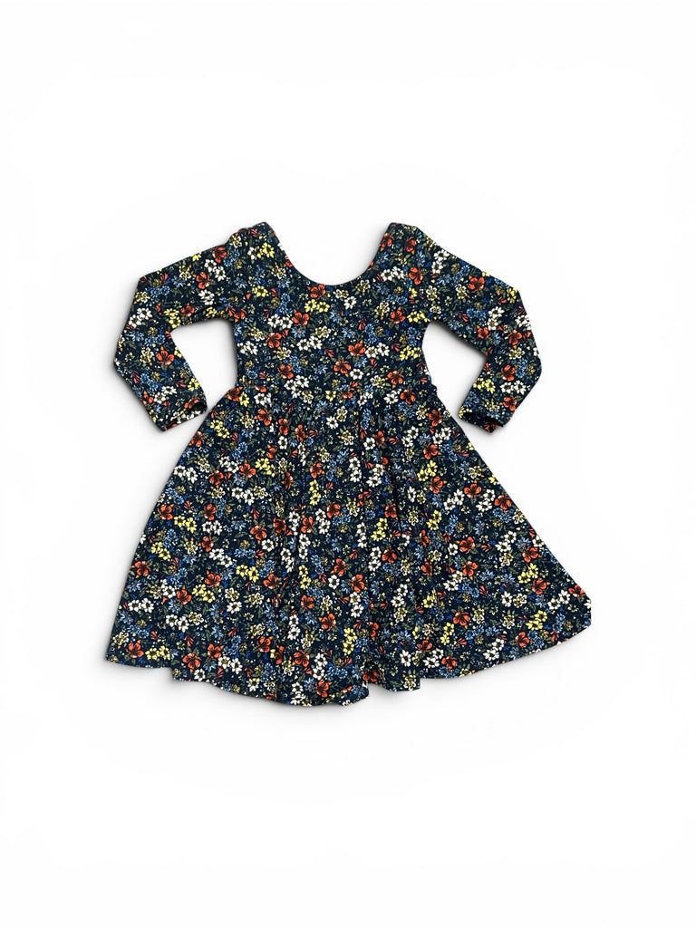 Everleigh floral • Baby/Toddler Twirl Dress