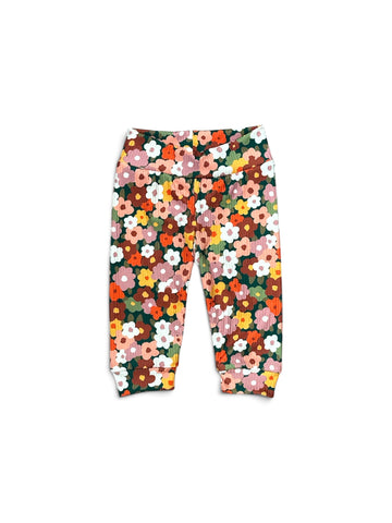 Cheyanne Rib Floral • Baby/Toddler Joggers