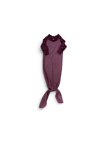 Berry Knotted Gown