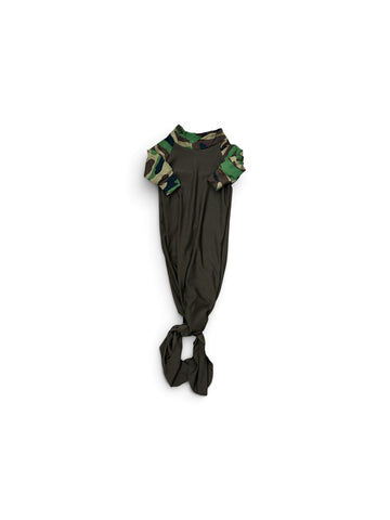 Camo Knotted Gown