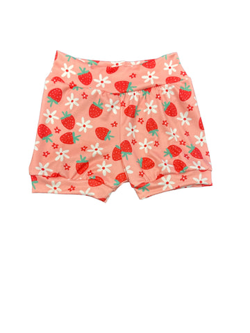 Strawberry Floral Shorties