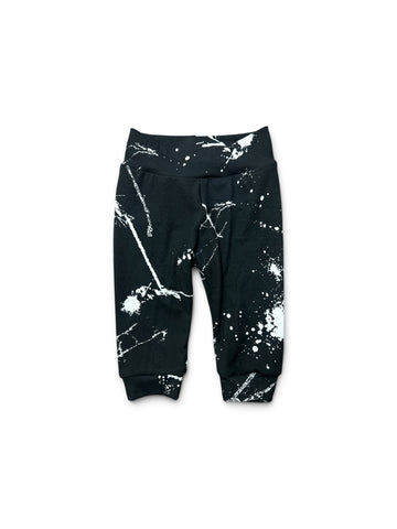 Black Splatter Infant/Toddler Joggers