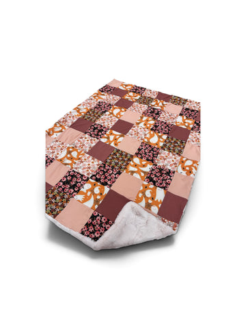 Halloween Chic • Patchwork • Baby Sized Minky Blanket