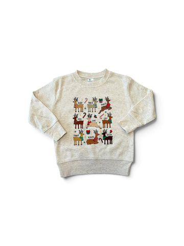 Reindeer Crew • Christmas • Toddler Long Sleeve Tee