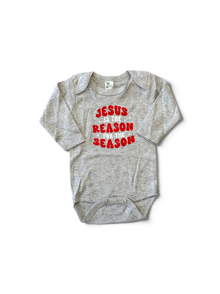 Jesus is the Reason for the Season • Christmas • baby bodysuit