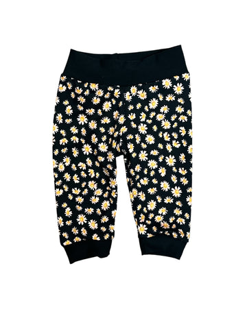 Black Daisy Joggers