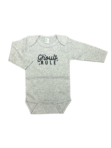 Ghouls Rule • Glitter • Halloween • Baby Body Suit