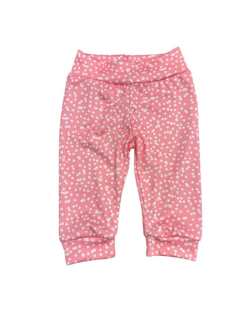 Pink scattered dots infant Joggers