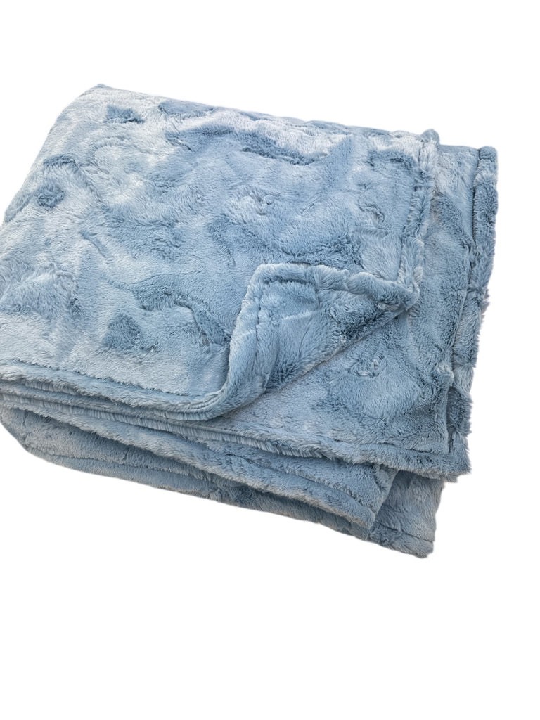 Blue Bell • Adult Sized Minky Blanket