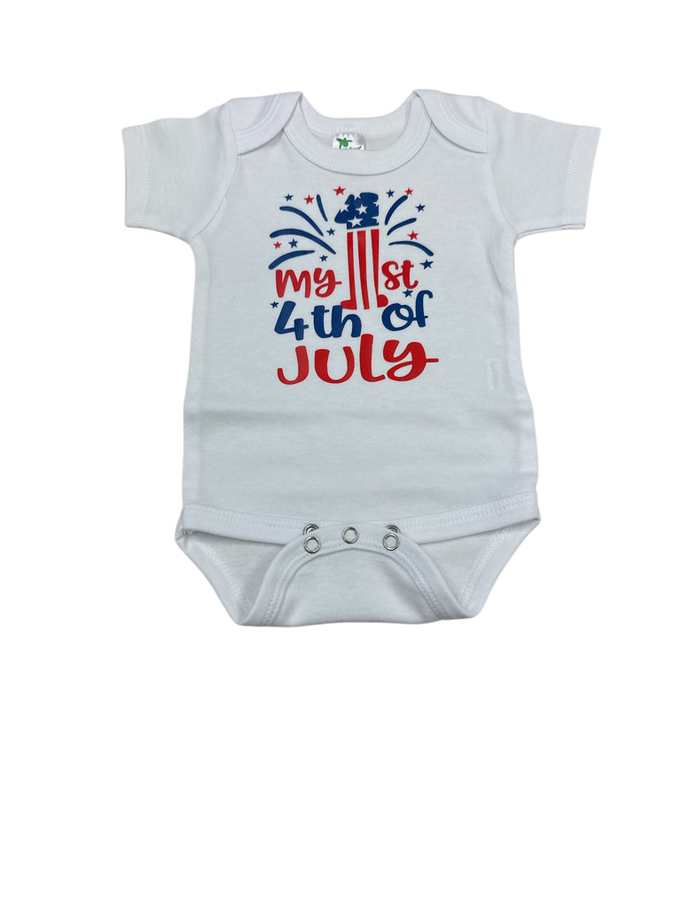 My first 4th of July • baby bodysuit