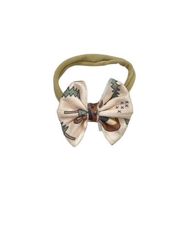 Bears & Trees Nylon Bow