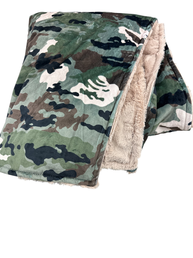 Camo • Adult Sized Minky Blanket