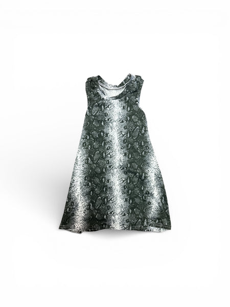 Snakeskin • Racerback Dress