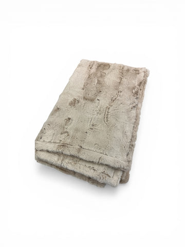 Latte • Baby Sized Minky Blanket