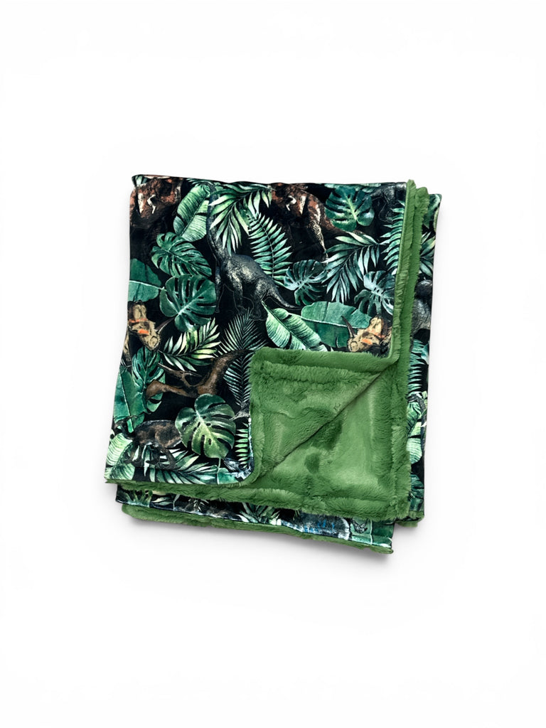Jurassic Park • Toddler Sized Minky Blanket