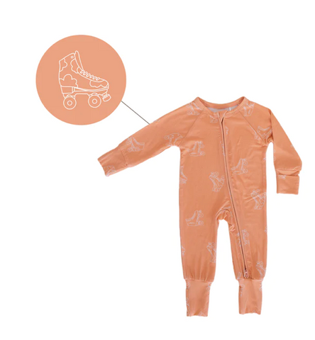 Roller Skate Bamboo Pajama Sleeper