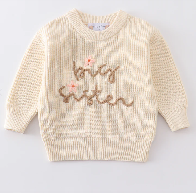 Big Sister Chunky Knit Sweater