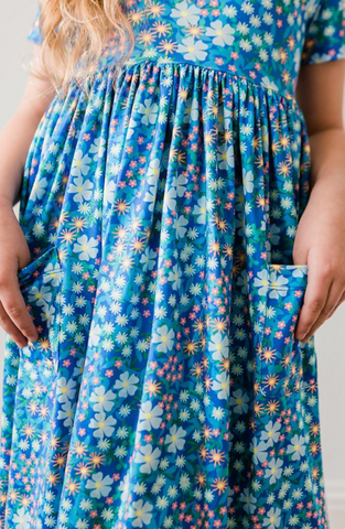 Spring Fling S/S Pocket Twirl Dress