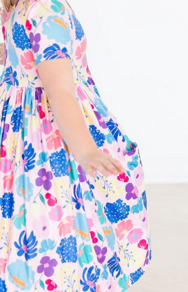 Dahlia Dreams S/S Pocket Twirl Dress