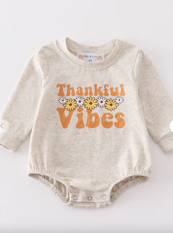 Thankful Vibes Romper