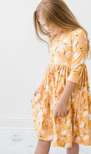 Dandelions in Fall Twirl Dress