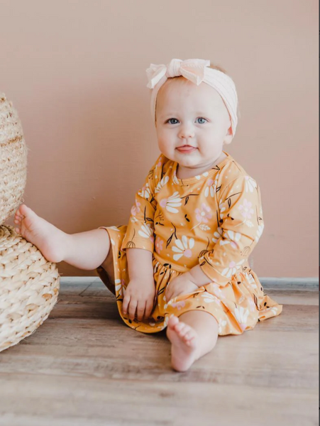 Dandelions in Fall Twirl Bodysuit