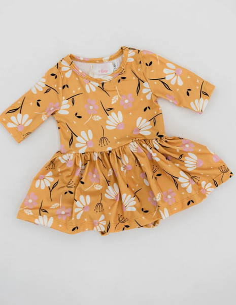 Dandelions in Fall Twirl Bodysuit