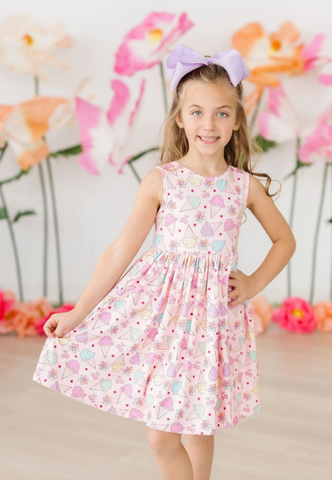 Ice Cream and Shout Tank Twirl Dress