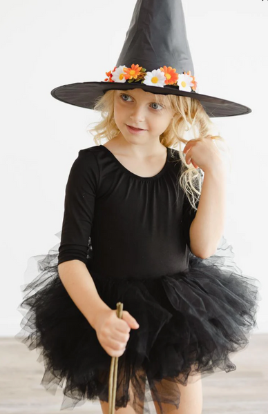 Black 3/4 Tutu Leotard