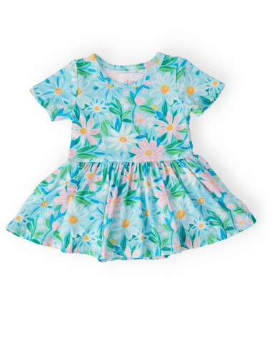 Preppy Daisy S/S Twirl Bodysuit