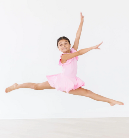 BUBBLEGUM S/S TWIRL LEOTARD