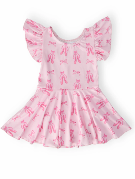 Twirling en Pointe S/S TWIRL LEOTARD