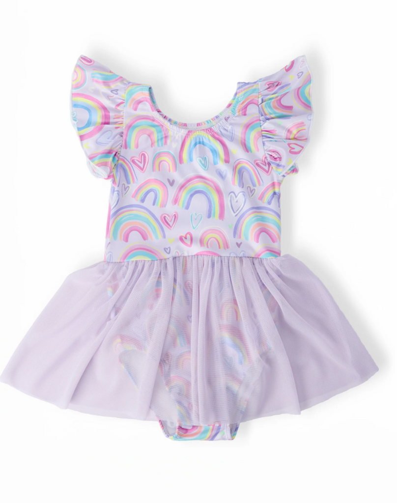 Rainbow Dreams S/S TWIRL LEOTARD