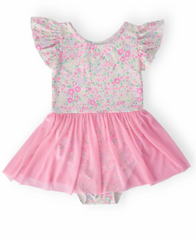 Blooming Beauty S/S TWIRL LEOTARD