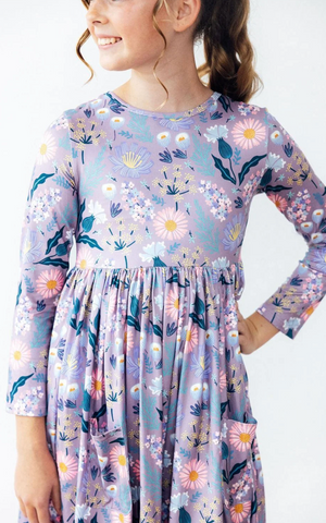 Honeysuckle L/S Pocket Twirl Dress