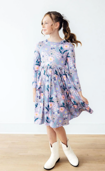 Honeysuckle L/S Pocket Twirl Dress
