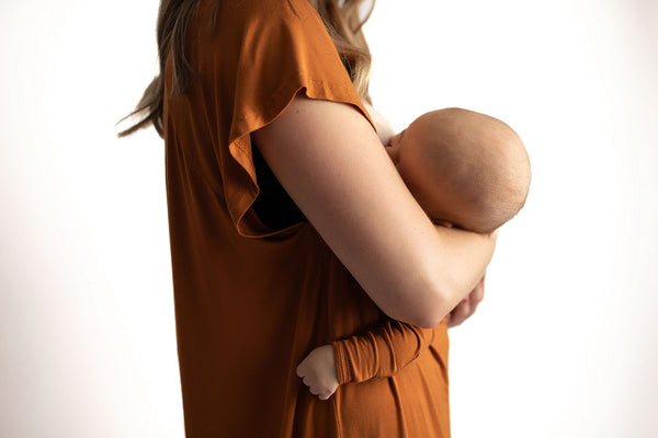 Saddle Tan Mommy Labor and Delivery Nursing Hospital Gown