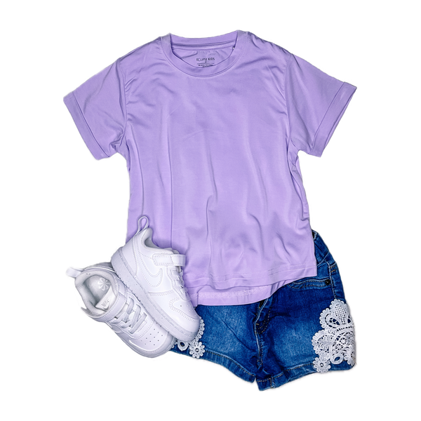 Basic Tee - Pastel Lilac