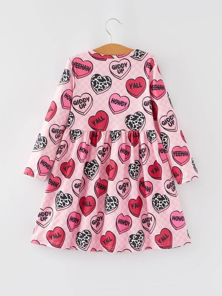 Valentine's Day Conversation Heart Cowgirl Dress