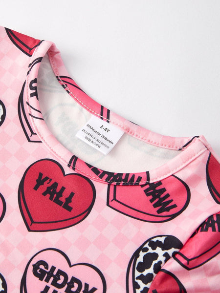 Valentine's Day Conversation Heart Cowgirl Dress