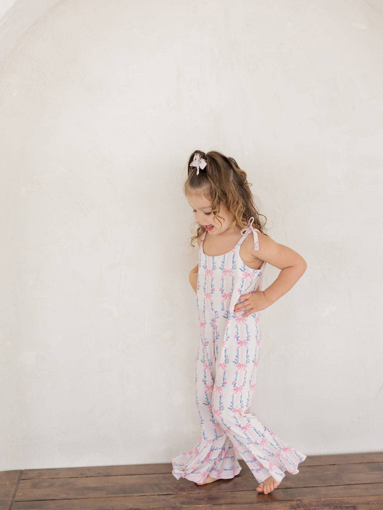 Layla Bow | Bamboo Bell Romper