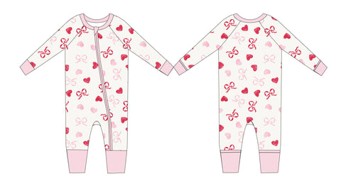 Hearts & Bows Zip Jam