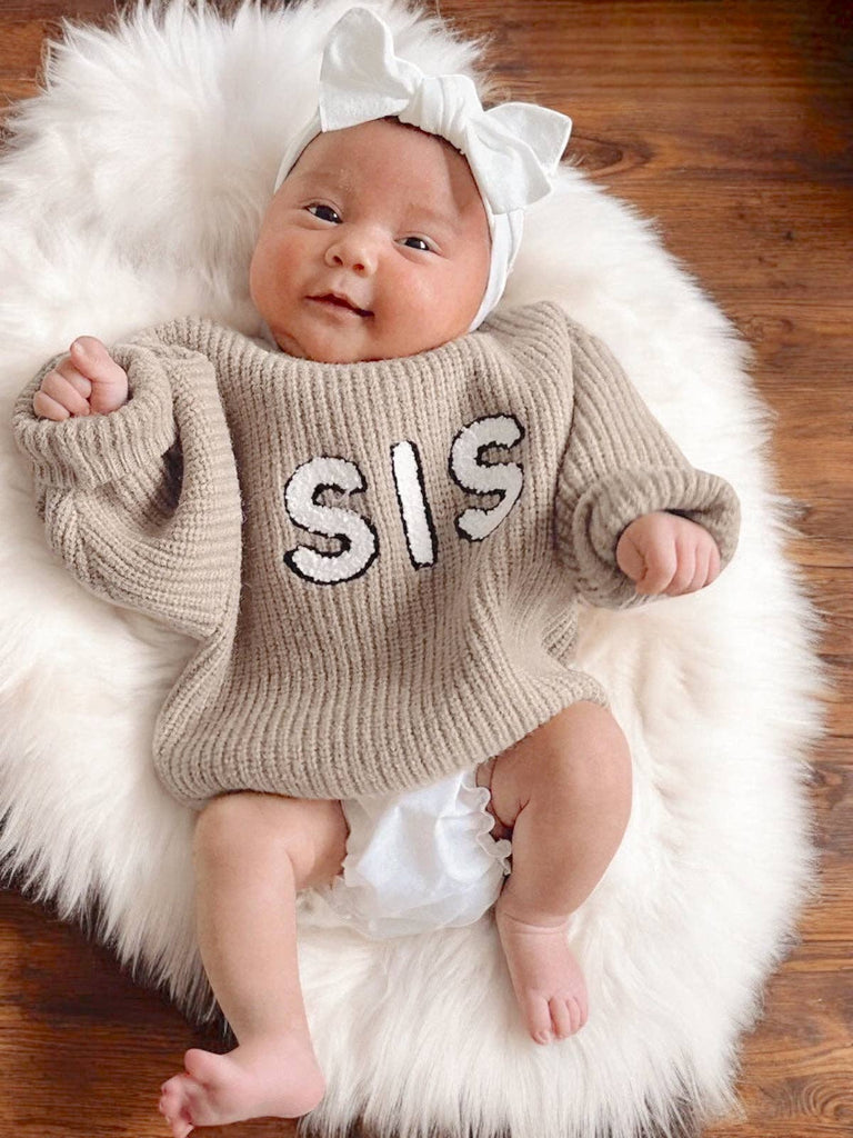 Sis Knit Sweater, Cocoa