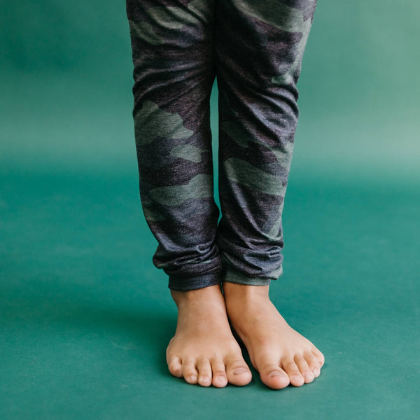 2pc Long Sleeve Pajama Set - Hunter