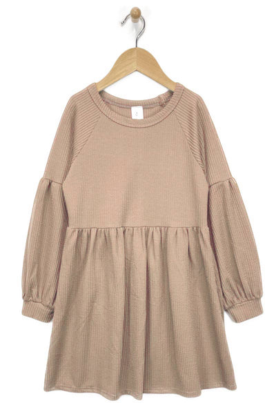 LONG SLEEVE KNIT DRESS