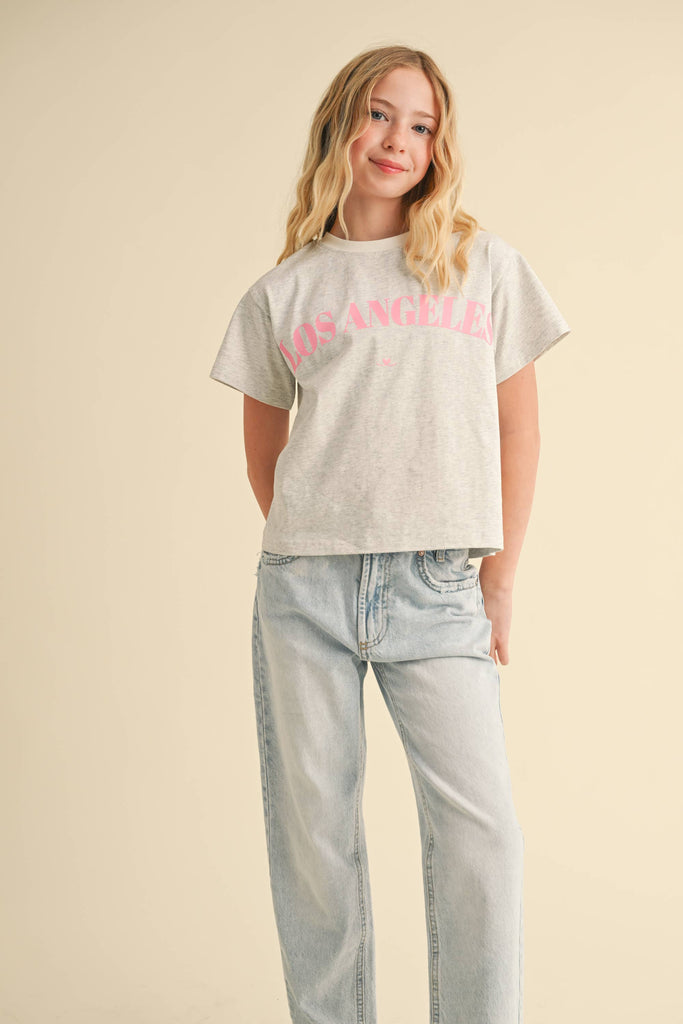 LOS ANGELES BOXY SCREEN TOP  (7-14)