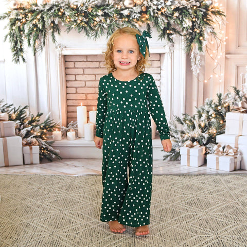 Dottie WIDE LEG ROMPER Christmas Bamboo