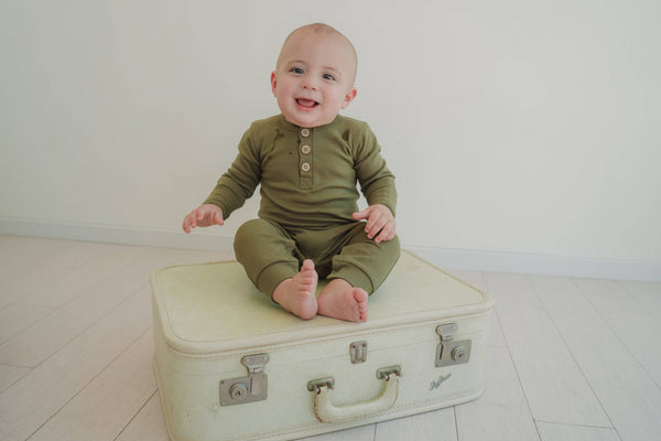 The River-Camel-long sleeved organic lounge wear